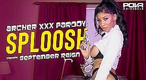 POVR – Archer XXX Parody: Sploosh