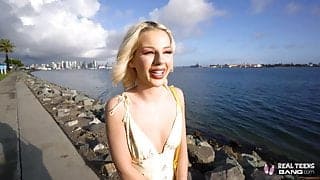 Real Teens – Hot Petite Bella Elise Rose Fucked On Porn Cast