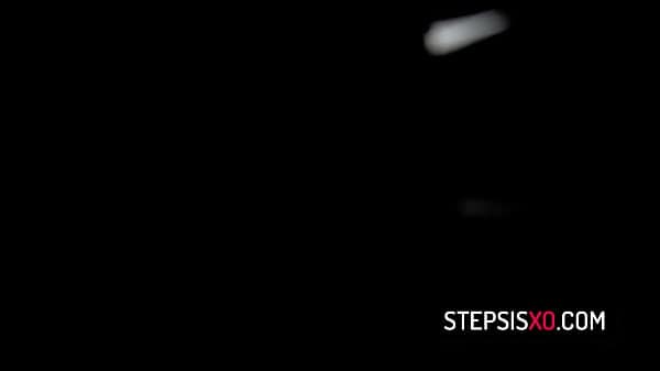 Horny stepsister Scarlett Bloom tease her stepbrother and seduce him to fuck her in the shower